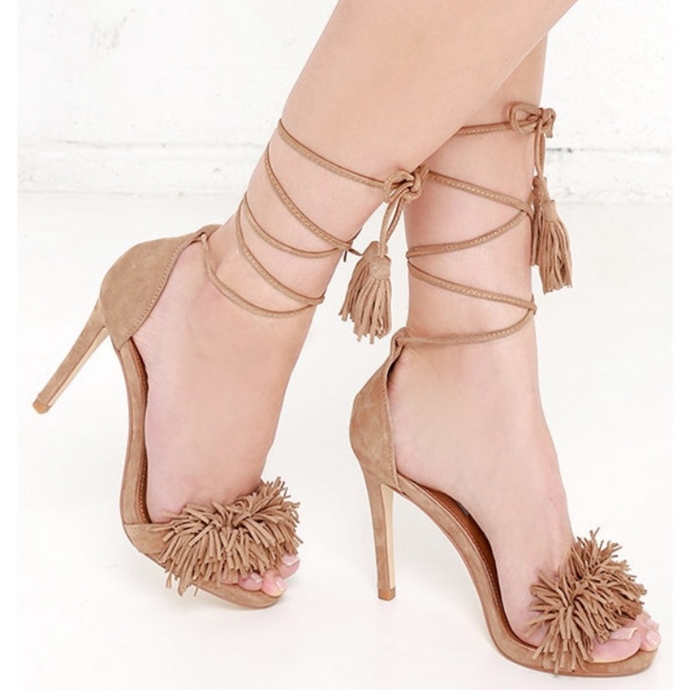 Steve Madden fringe heels